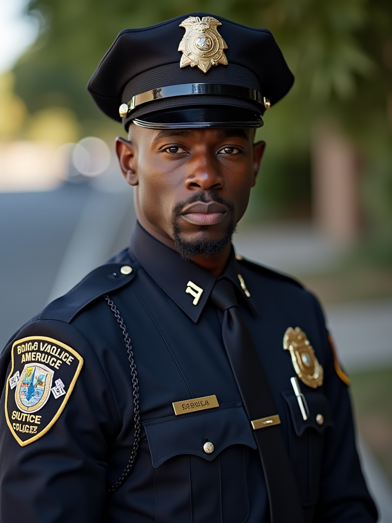 Man as a Police Officer